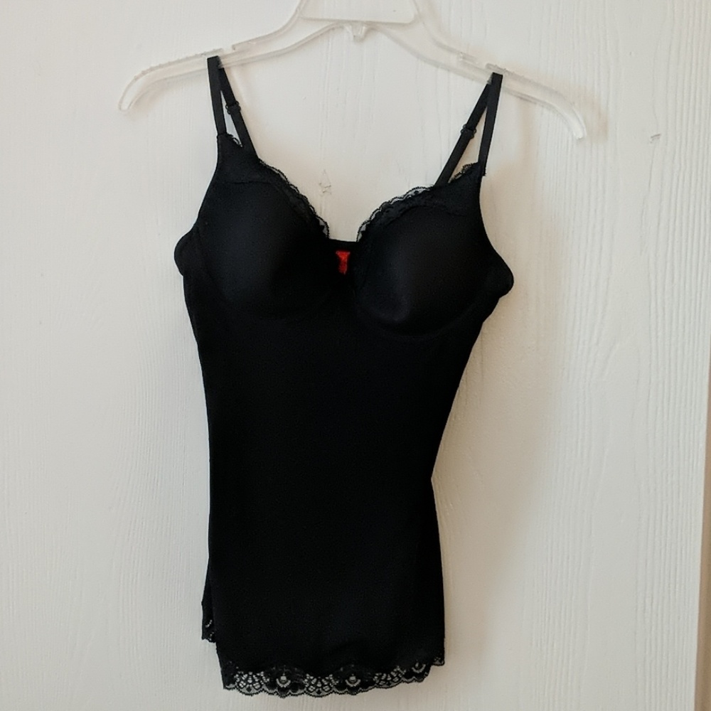 Skinny Girl Black Lacy Shaper Cami